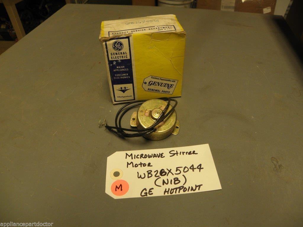 GE Microwave WB26X5044 Stirrer Motor NEW IN BOX GE Microwave WB26X5044 Stirrer Motor NEW IN BOX